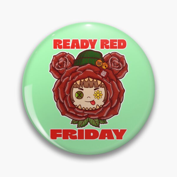 Item preview, Ready Red Friday Rose Character designed and sold by Ledocover.