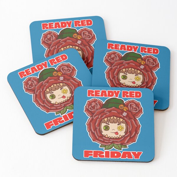 Item preview, Ready Red Friday Rose Character designed and sold by Ledocover.
