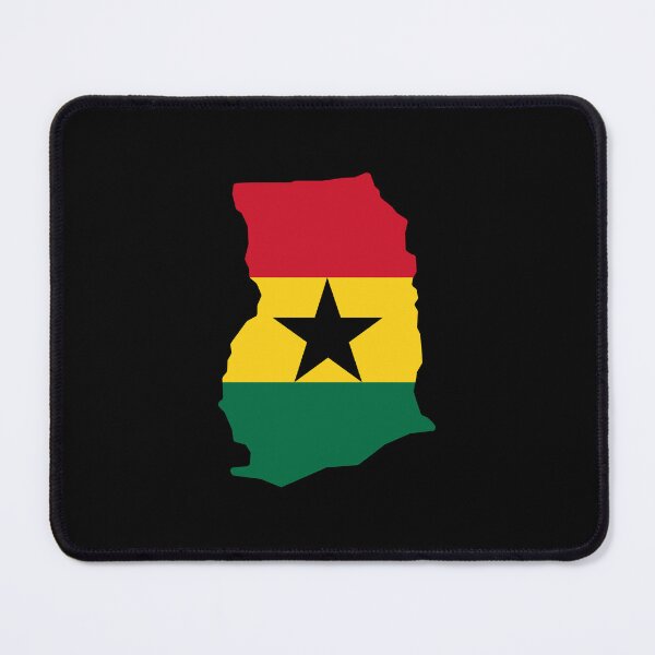 Item preview, Ghana Shaped Flag GH designed and sold by shitpostee.