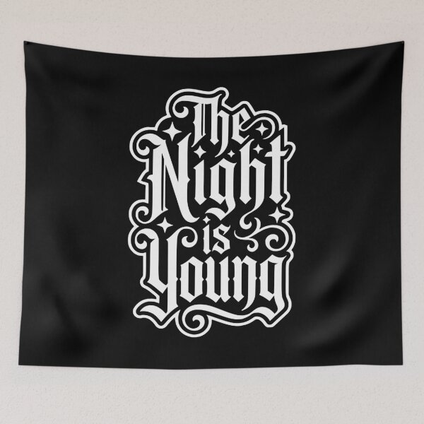 Item preview, The Night is Young Gothic designed and sold by AntiqueImages.