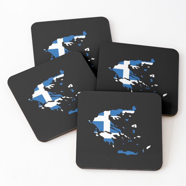 Item preview, Greece Shaped Flag GR designed and sold by shitpostee.