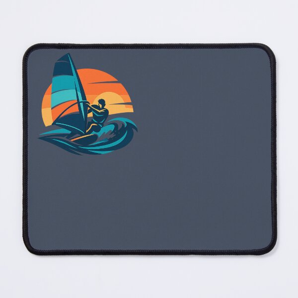 Item preview, Sea Vibes - Windsurfer Golden Sunset designed and sold by SilentPowerArt.