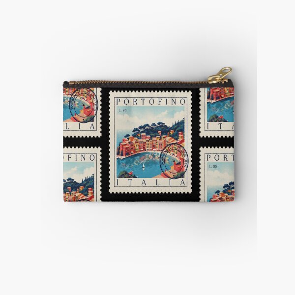 Item preview, Portofino Italy Ligurian Coast Postage Stamp Sticker designed and sold by stickercuffs.