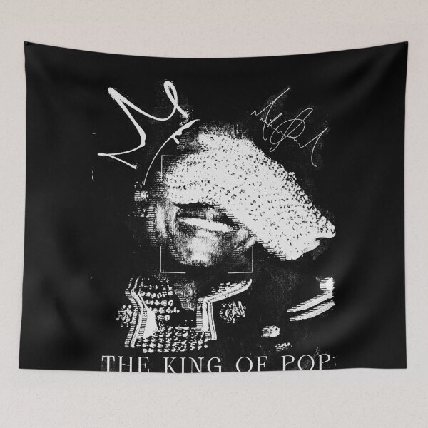 Item preview, Michael J vintage art designed and sold by LiuTiuuu.