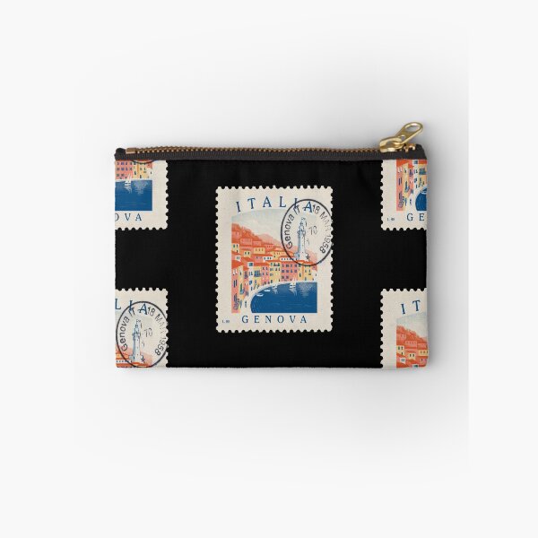 Item preview, Genoa Italy Ligurian Coast Postage Stamp Travel Sticker designed and sold by stickercuffs.