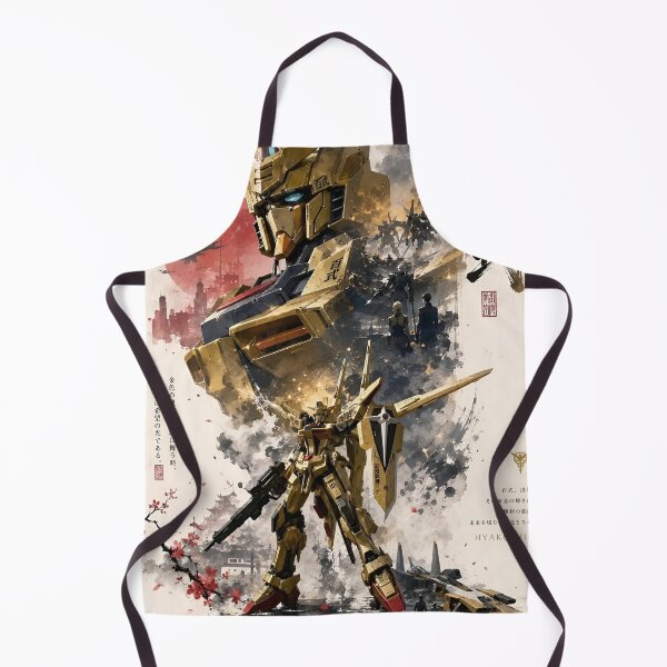 Item preview, Gundam Akatsuki Golden Mobile Suit Anime Mecha Art | ORB-01 Akatsuki Poster designed and sold by Dyan4.