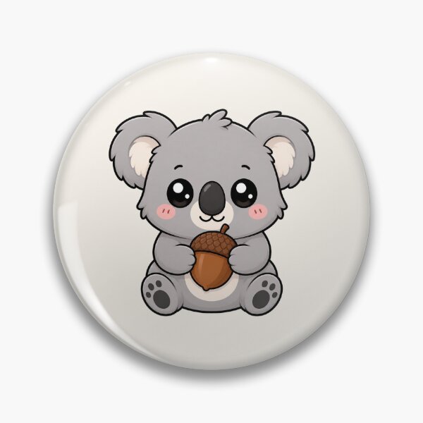 Item preview, Cute Koala Holding Acorn Autumn Fall Season designed and sold by Seculinator.