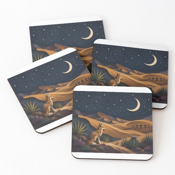 Artikelvorschau, Moonlit Desert Silence entworfen und verkauft von layalistoresa.