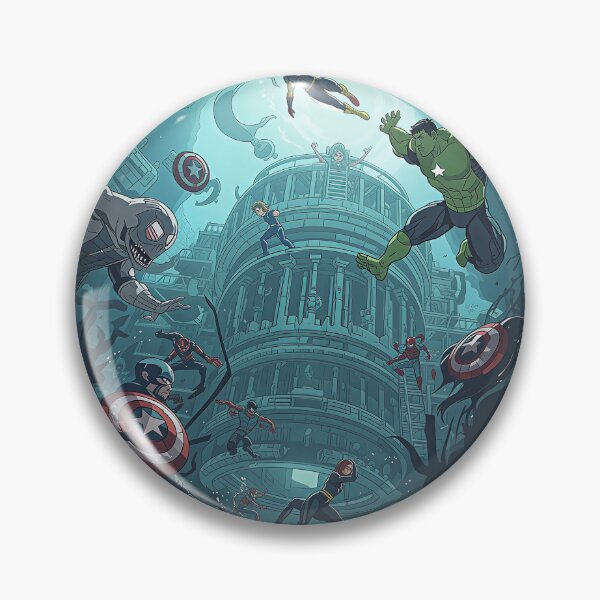 Item preview, Heroes Beneath the Depths – Underwater Fortress Showdown designed and sold by Artisan Finds Online.