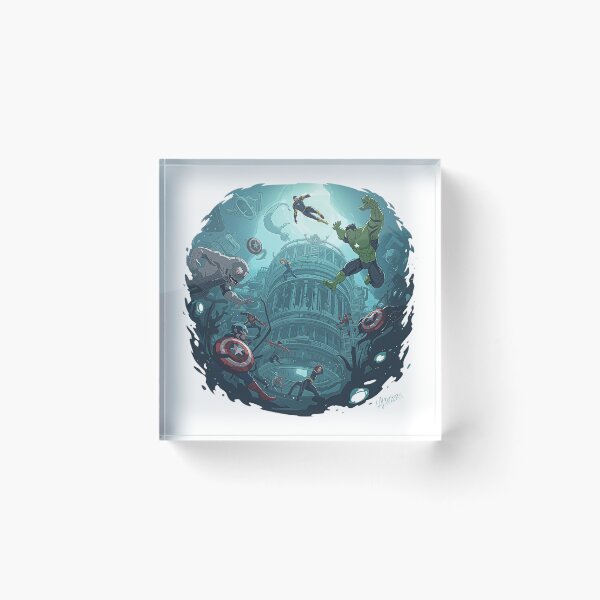 Item preview, Heroes Beneath the Depths – Underwater Fortress Showdown designed and sold by Artisan Finds Online.