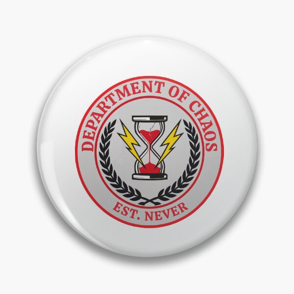 Item preview, Department Of Chaos Est Never Hourglass Vector Seal designed and sold by AbderraimArt.
