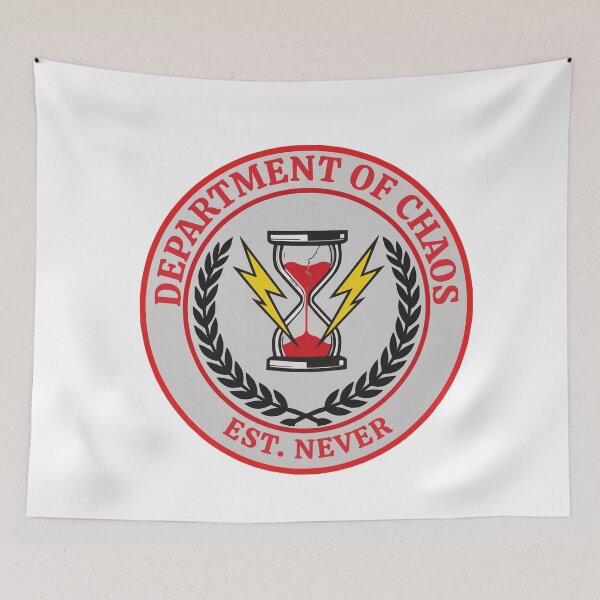 Item preview, Department Of Chaos Est Never Hourglass Vector Seal designed and sold by AbderraimArt.