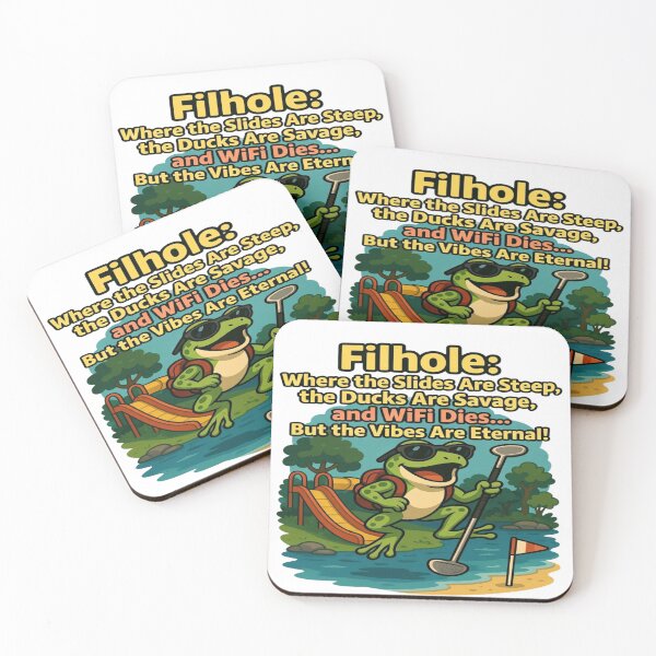 Item preview, Filhole Funny Frog Golf T-Shirt | Where the Slides Are Steep, the Ducks Are Savage & WiFi Dies | Parc de La Filhole Marmande France Travel Graphic Tee designed and sold by Sushikidsntoddlers.