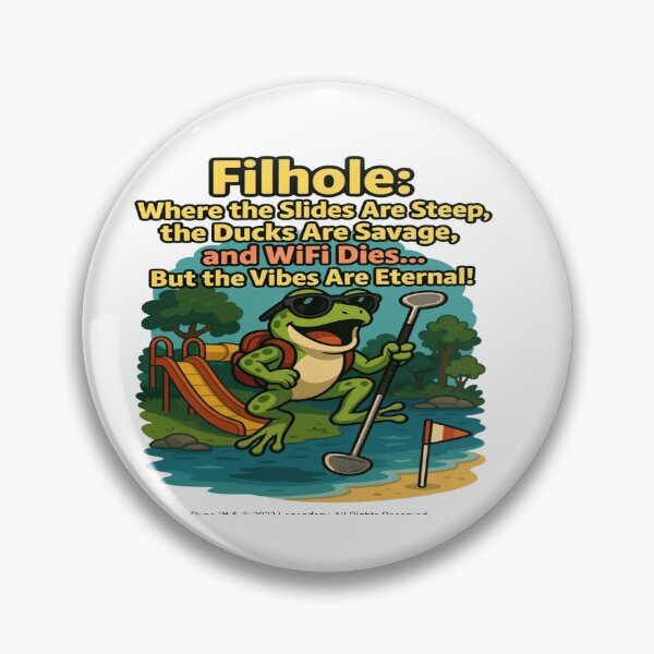 Item preview, Filhole Funny Frog Golf T-Shirt | Where the Slides Are Steep, the Ducks Are Savage & WiFi Dies | Parc de La Filhole Marmande France Travel Graphic Tee designed and sold by Sushikidsntod.