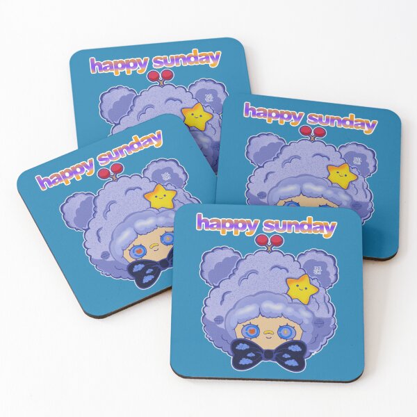 Item preview, Happy Sunday Cute Cloud Character designed and sold by Ledocover.