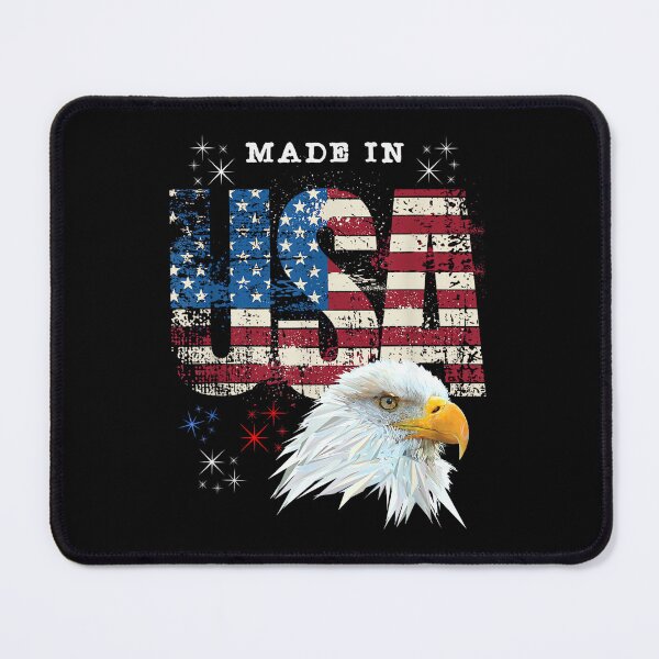 Item preview, Made in USA Patriotic American Flag Bald Eagle America designed and sold by SylviaYLaughlin.