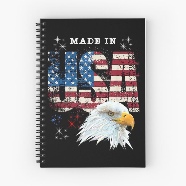 Item preview, Made in USA Patriotic American Flag Bald Eagle America designed and sold by SylviaYLaughlin.