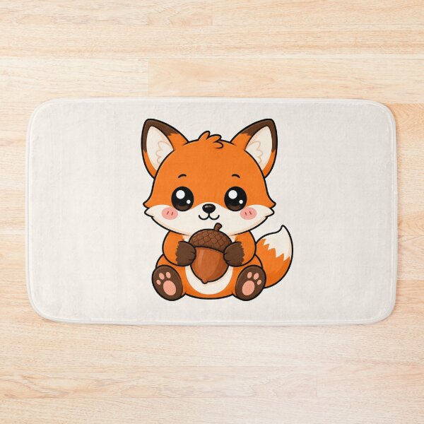 Item preview, Cute Fox Holding Acorn Autumn Fall Season designed and sold by Seculinator.