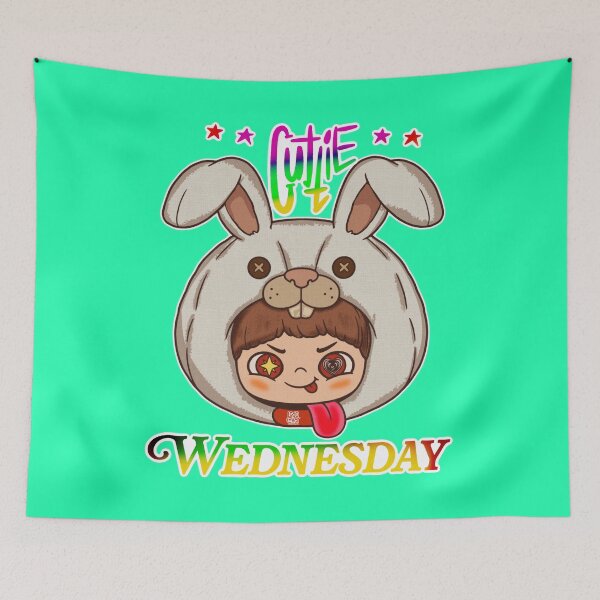 Item preview, Wednesday Bunny HOPPY designed and sold by Ledocover.