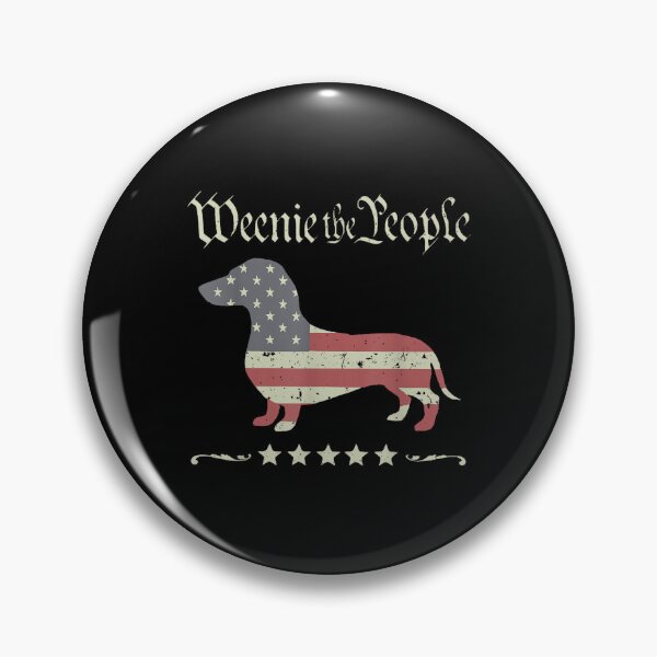 Item preview, Merica Dog Dachshund Vintage Weenie The People Patriotic designed and sold by SylviaYLaughlin.