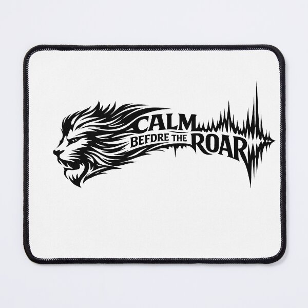 Item preview, Calm Before the Roar Lion Design designed and sold by Presshue.
