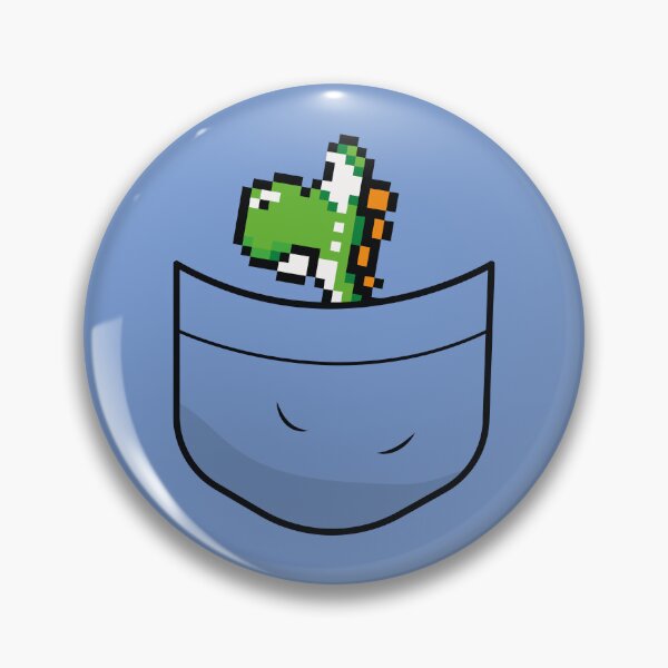 Item preview, Retro Yoshi in pocket designed and sold by Necronder.