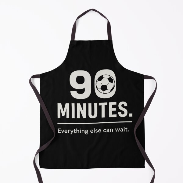 Item preview, 90 Minutes Everything Else Can Wait Minimalist Football Typography Design designed and sold by Zensity.
