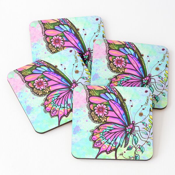 Item preview, The Electric Flora Butterfly: Cosmic Pulse Edition (FOTF #7) designed and sold by Bloom Theory.