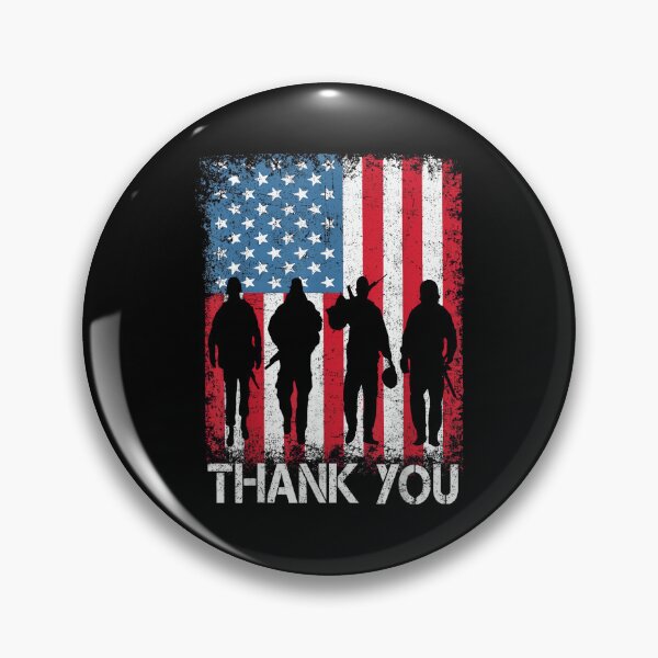 Item preview, Patriotic American Flag Thank You for Men Women Kid Girl Boy designed and sold by SylviaYLaughlin.