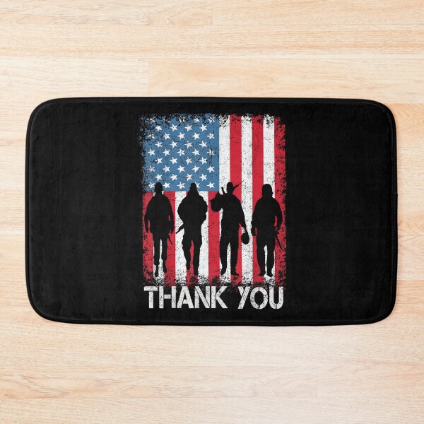 Item preview, Patriotic American Flag Thank You for Men Women Kid Girl Boy designed and sold by SylviaYLaughlin.