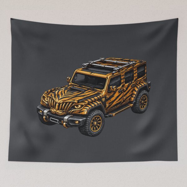 Item preview, BV-JTO — Tiger Orange Adventure SUV designed and sold by BROHLine Studio.