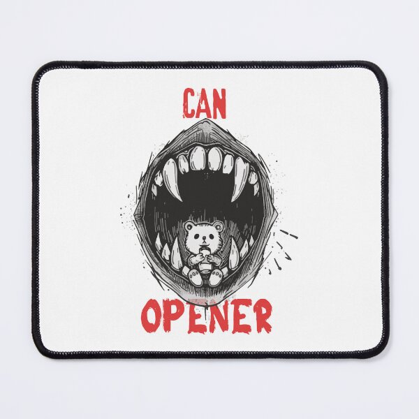 Item preview, Can Opener Horror Monster Mouth Ink Sketch Art designed and sold by AbderraimArt.