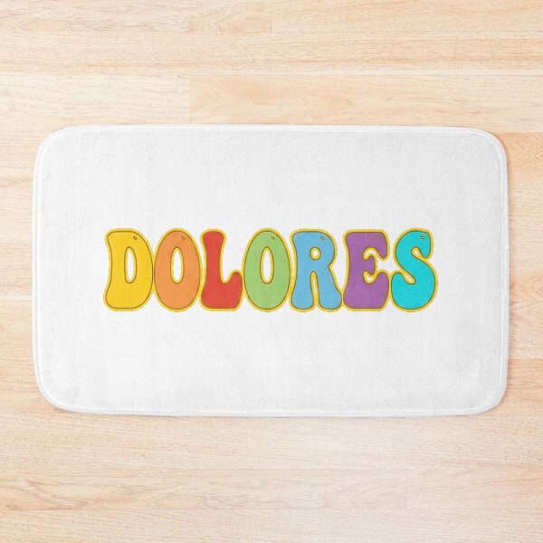 Item preview, ❤️ Dolores Personalized Name Wavy Retro Shirt, Coffee Mug, Sticker Gift designed and sold by HelixPedia.