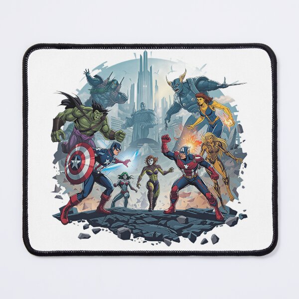Item preview, Clash of Titans – Superheroes vs. the Mutant Vanguard designed and sold by Artisan Finds Online.