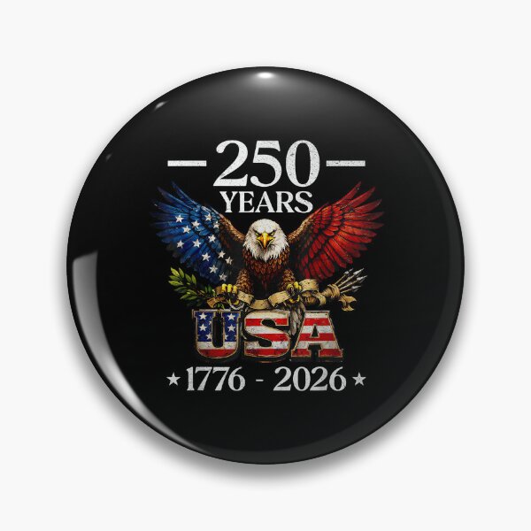 Item preview, Patriotic Eagle and Flag 250 Years 1776-2026 designed and sold by SylviaYLaughlin.