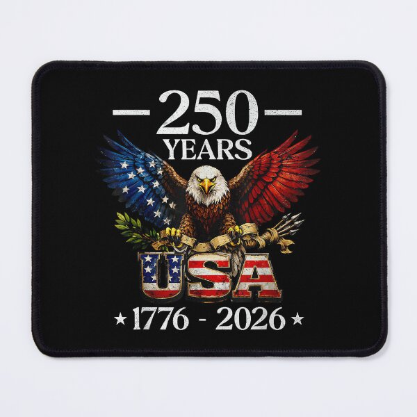 Item preview, Patriotic Eagle and Flag 250 Years 1776-2026 designed and sold by SylviaYLaughlin.