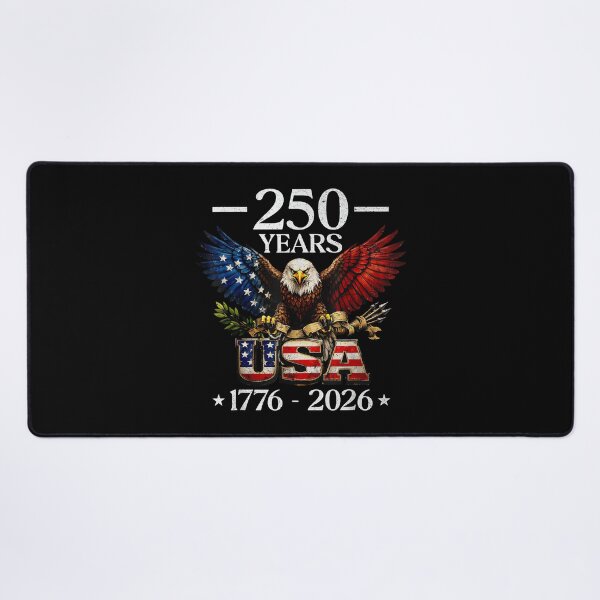 Item preview, Patriotic Eagle and Flag 250 Years 1776-2026 designed and sold by SylviaYLaughlin.