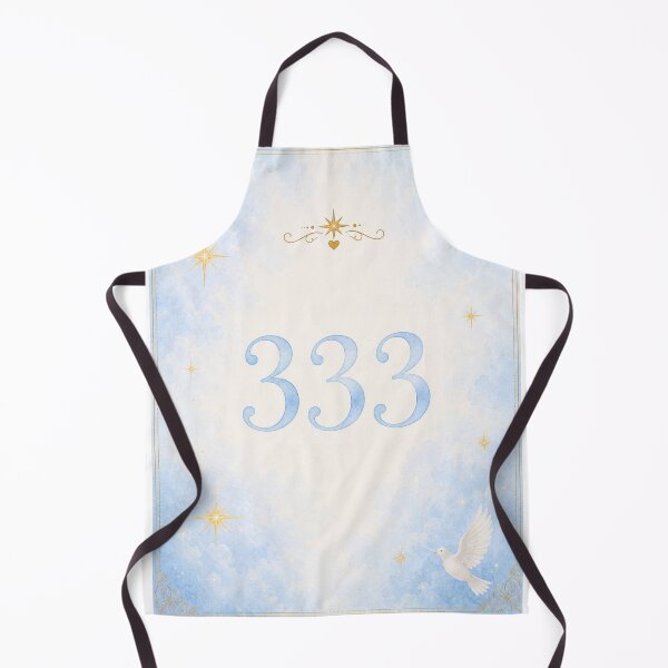 Item preview, 333 Angel Number Sacred Art Print designed and sold by AngelLighthouse.
