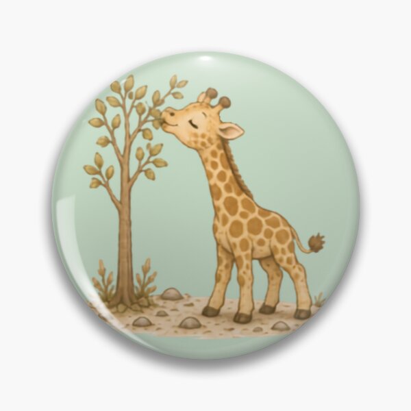 Item preview, Cute Giraffe Eating designed and sold by MellowMunchkins.