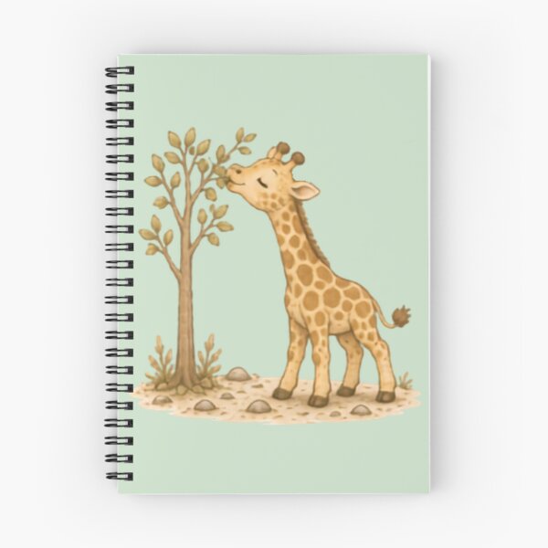 Item preview, Cute Giraffe Eating designed and sold by MellowMunchkins.