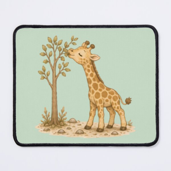 Item preview, Cute Giraffe Eating designed and sold by MellowMunchkins.