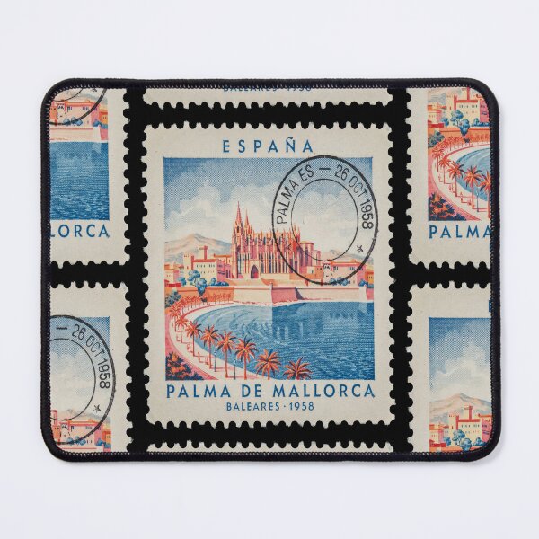 Item preview, Palma Mallorca Spain Postage Stamp Travel Sticker designed and sold by stickercuffs.