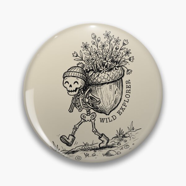 Item preview, Acorn Backpack - Spooky Cute Skeleton designed and sold by bapupa.