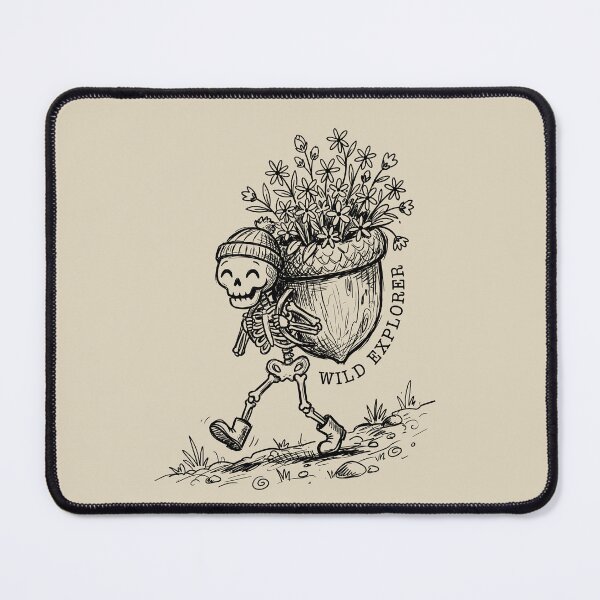 Item preview, Acorn Backpack - Spooky Cute Skeleton designed and sold by bapupa.