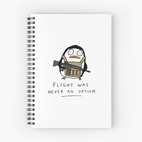 Item preview, Flight was Never an Option Tactical Penguin designed and sold by NQArtist.