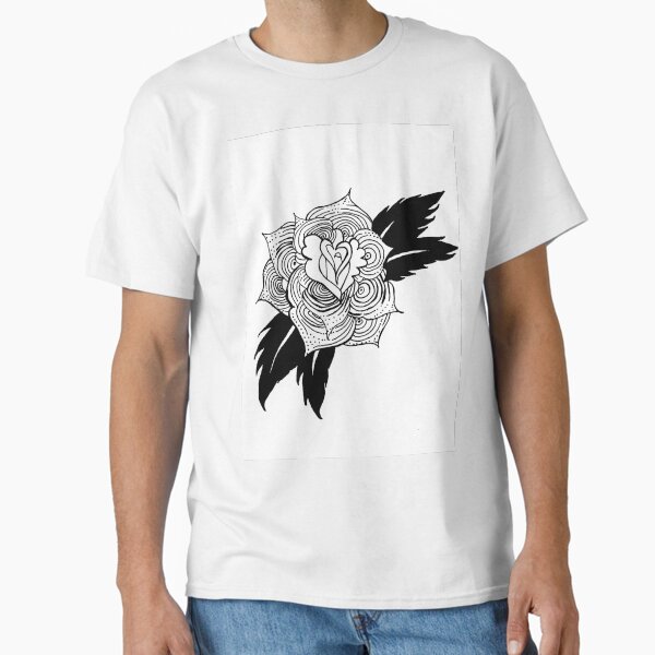 Rose - Simple - Different - Trippy Classic T-Shirt