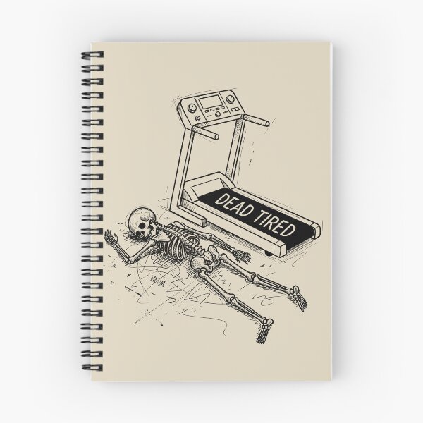 Item preview, Cardio Fail - Spooky Cute Skeleton designed and sold by bapupa.