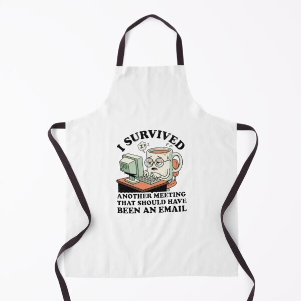 Item preview, Funny Retro Office Humor I Survived Another Meeting designed and sold by SandyPlace.