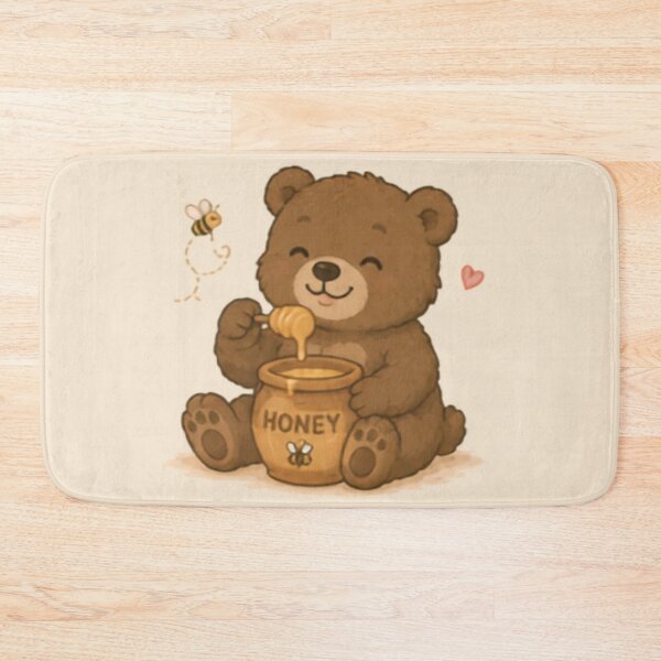 Item preview, Honey Break Bear designed and sold by MellowMunchkins.