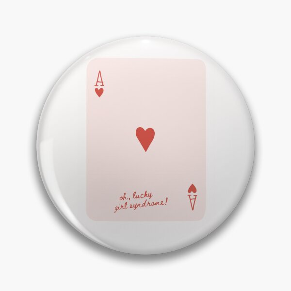 Item preview, lucky girl jass heart ace designed and sold by Mypixieart.